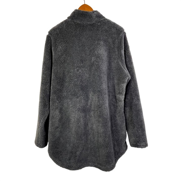 Beaumont Blue Streaks Fleece Pullover Women's‎ XL 1/4 Zip Pockets Plush Soft - Picture 3 of 5